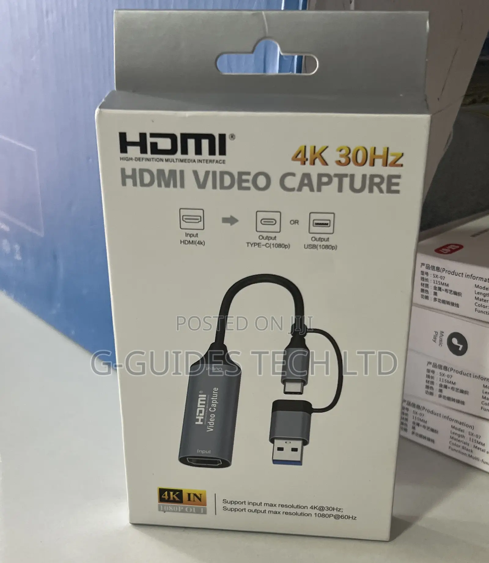 Hdmi Video Capture Card , Type-C Video Capture Card
