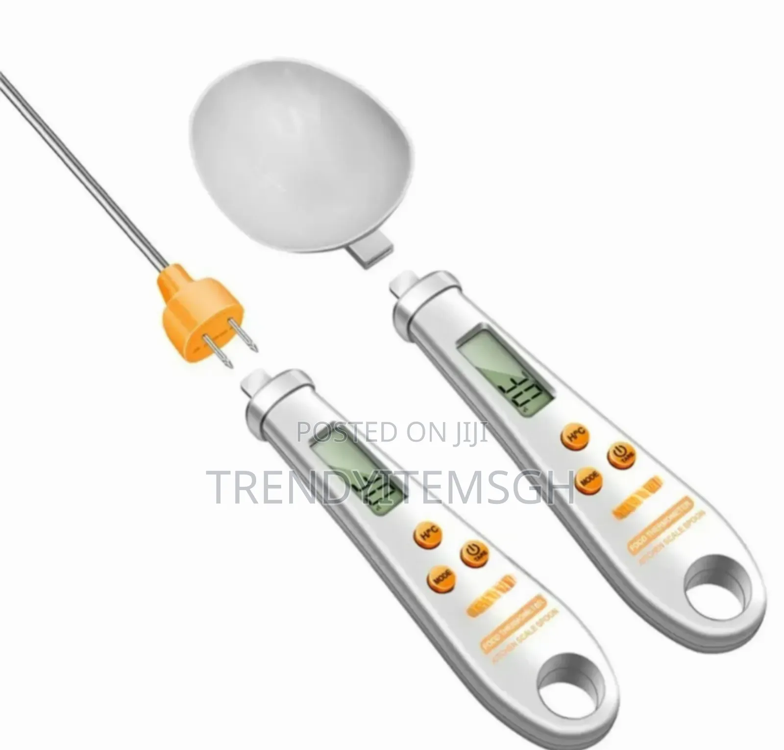 2pcs LCD Digital Food Thermometer