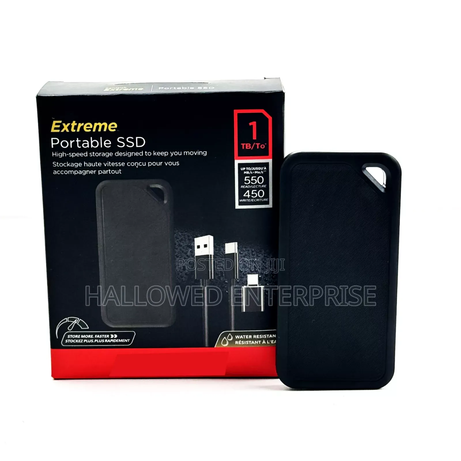 Original Sandisk Ssd 1tb External Portable Supports Android+iPhones