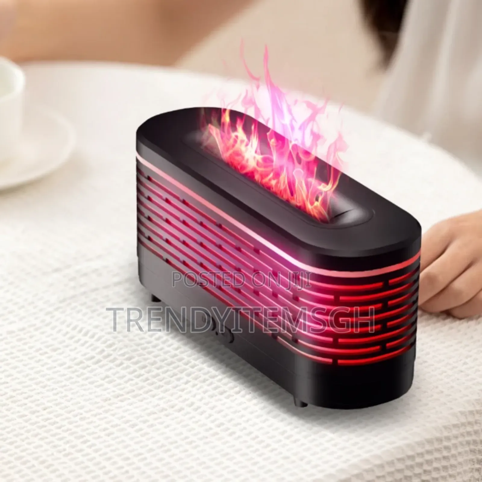 Flame Atmosphere Aroma Diffuser With Night Light