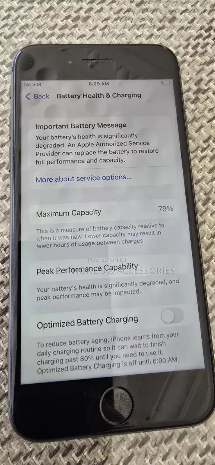 Apple iPhone 8 128 GB Black