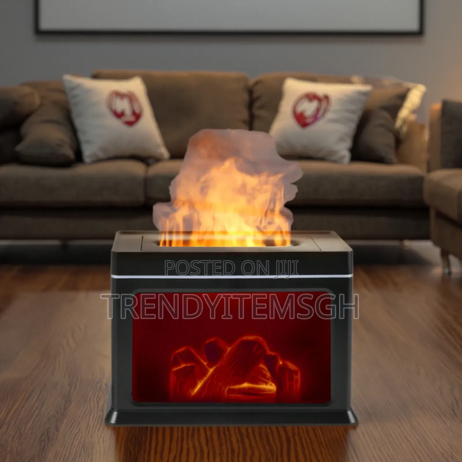 Modern 3d Vintage Fireplace Diffuser
