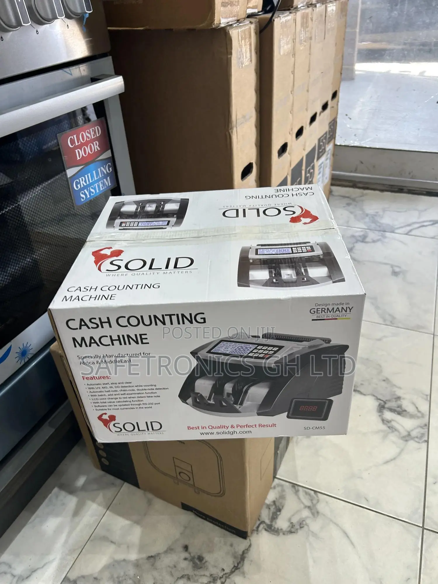 Choose Black (Sd-Cm55) Solid Cash Counting Machine