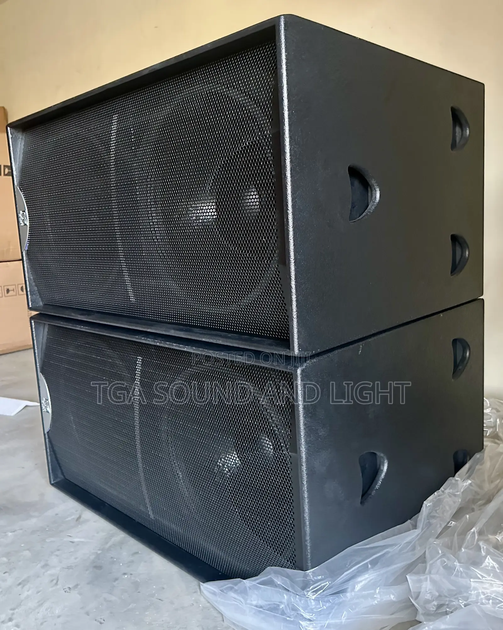 Martin Audio S-218 Double Bass Speakers [Wooden Cabinet]