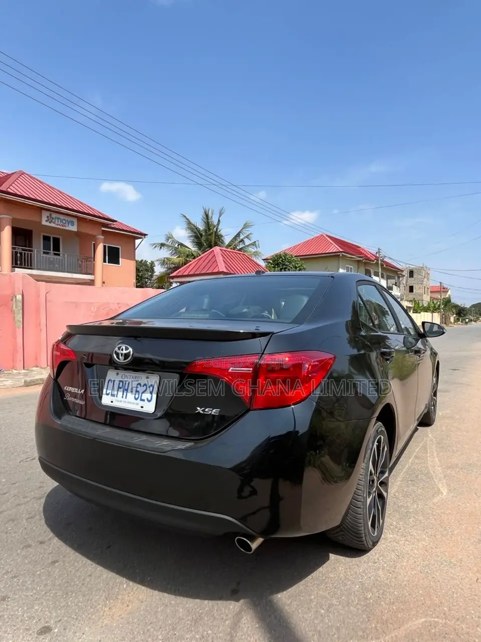 Toyota Corolla SE 4dr Sedan (1.8L 4cyl CVT) 2017 Black