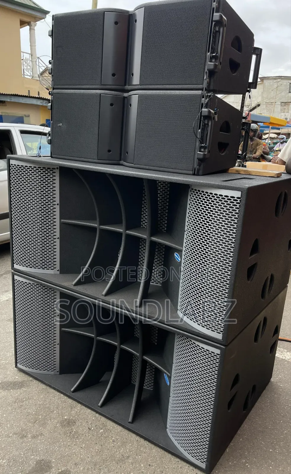 Kara 10inches And American Audio Bass Speakers