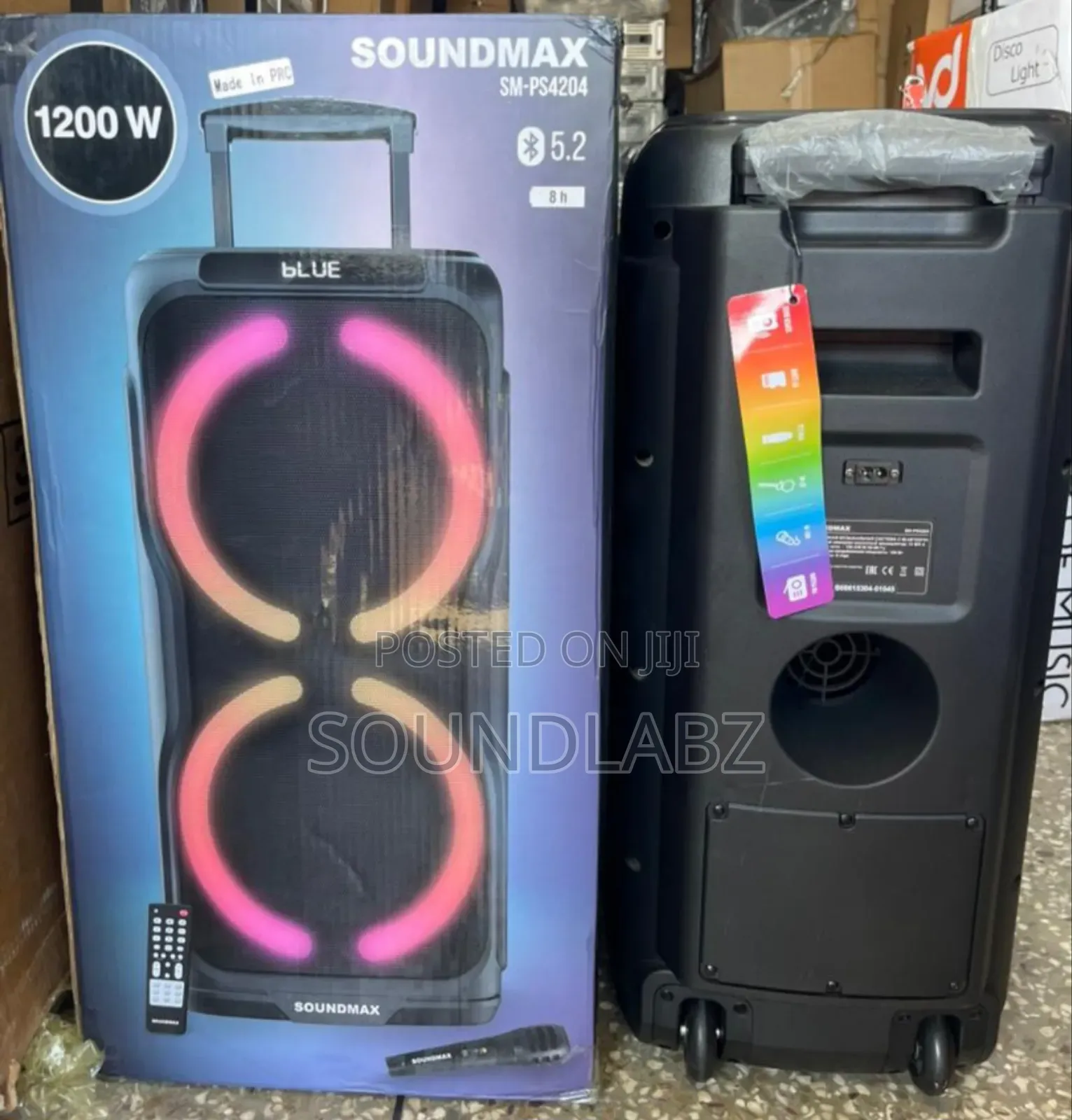 Soundmax Sm-ps4204 Portable Music System.