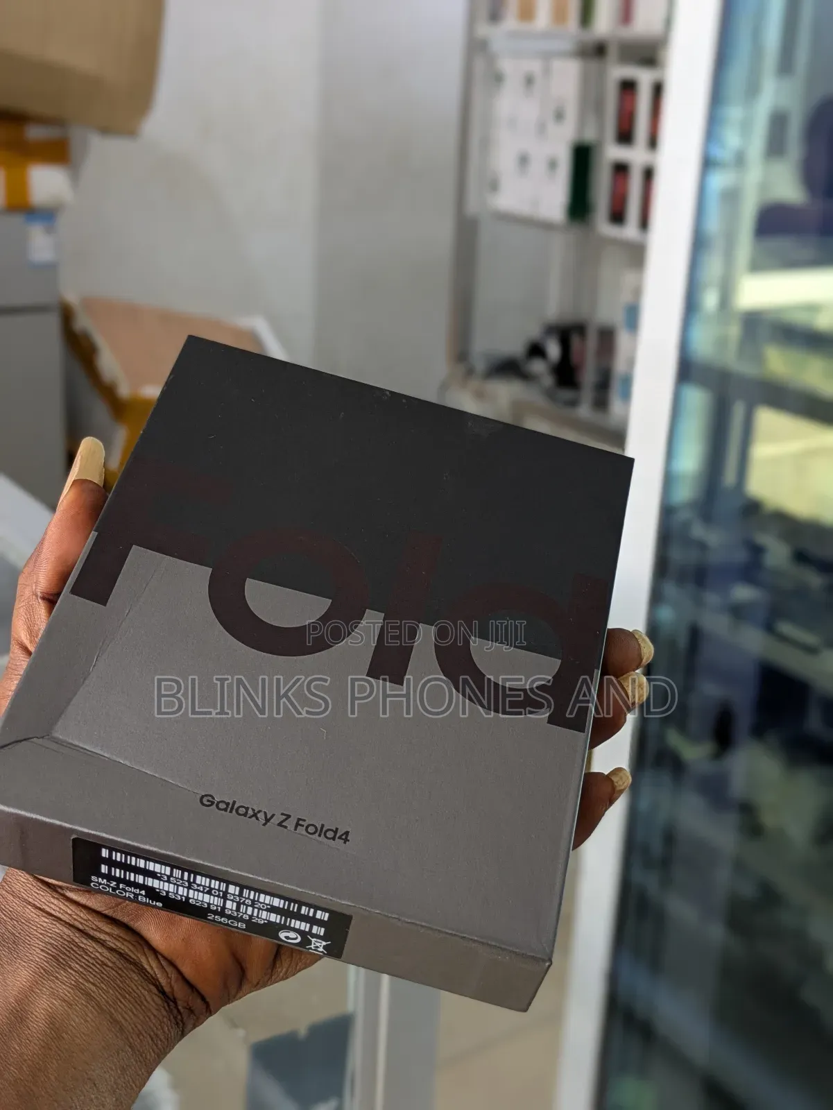 New Samsung Galaxy Z Fold4 256 GB Black