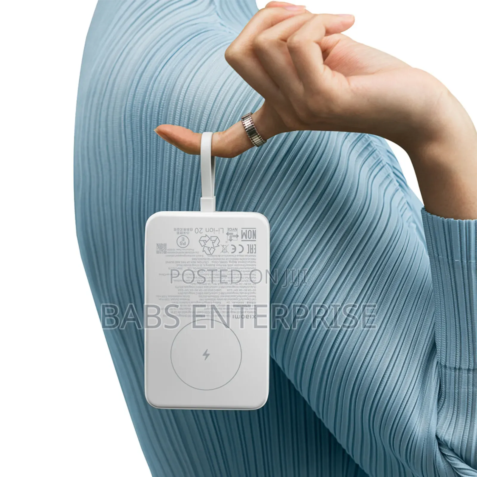 Xiaomi 33w Magnetic Powerbank 10000 (W/Cable)White