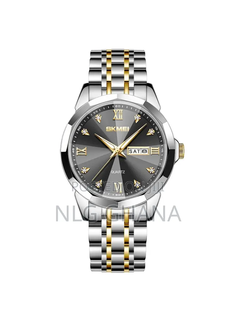 Weekday Date Display Stainless Steel Strap Quartz. Tvx21185