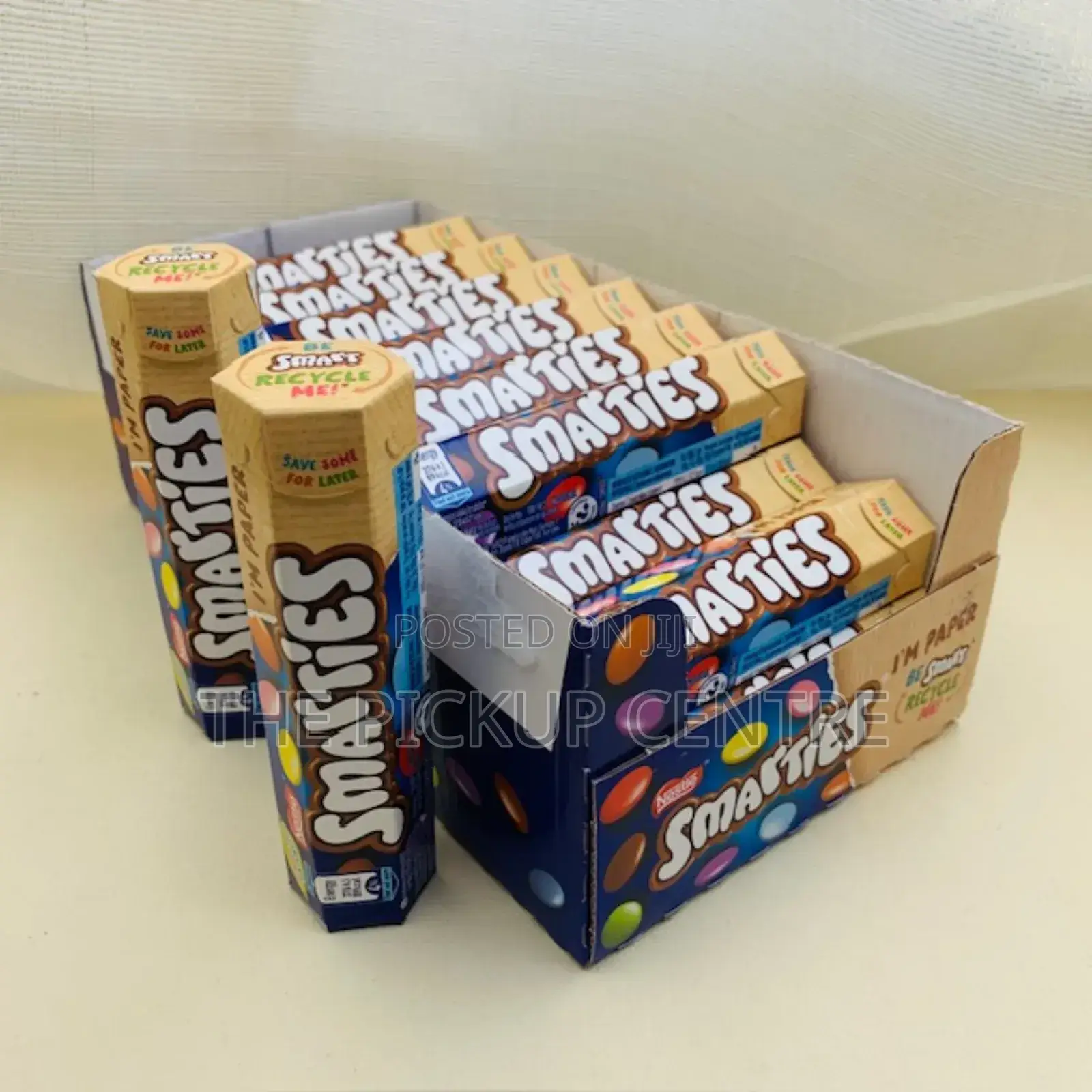 Smarties Milk Chocolate Tube 24pcs 38g
