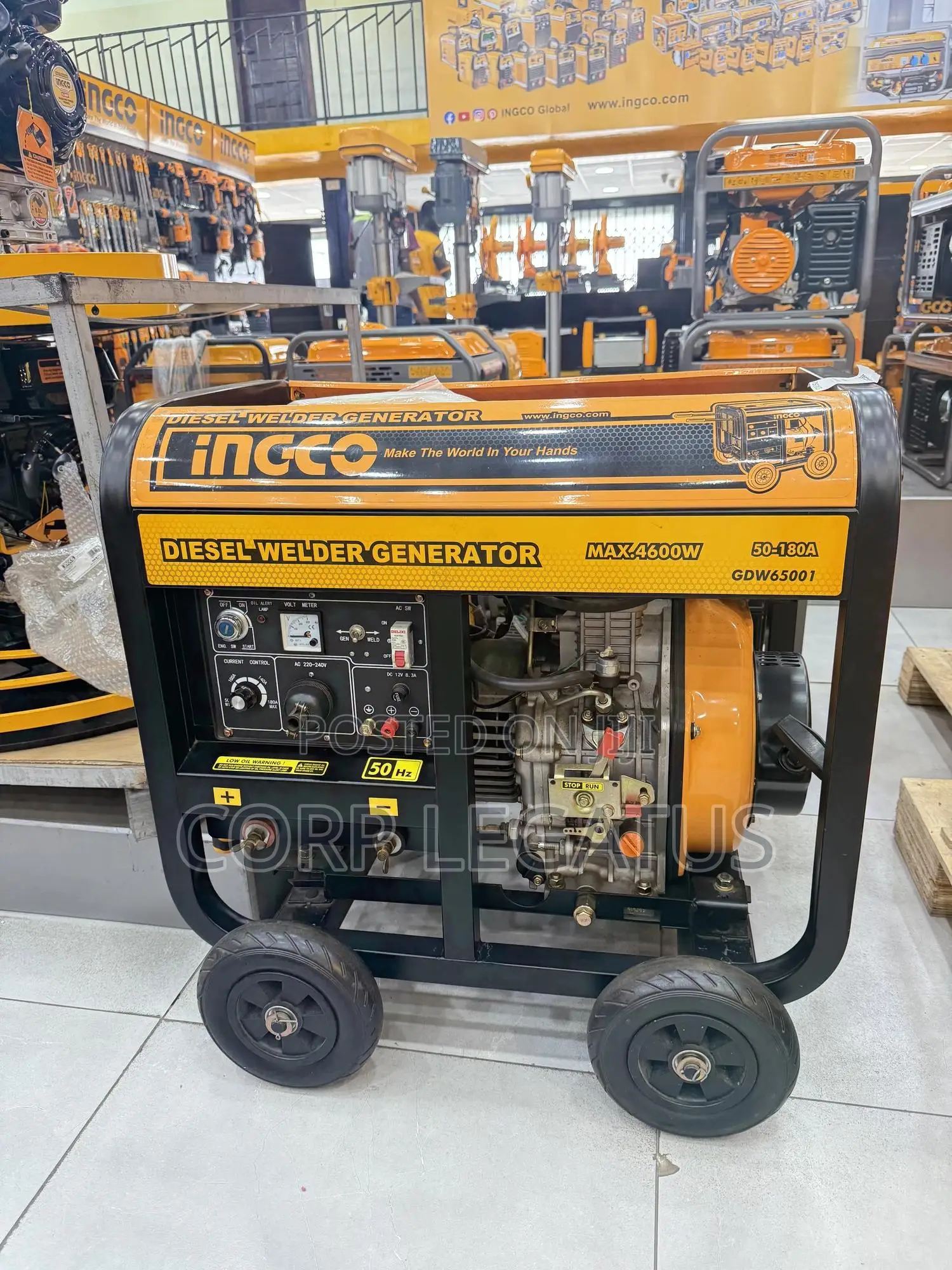 Ingco Diesel Welder Generator
