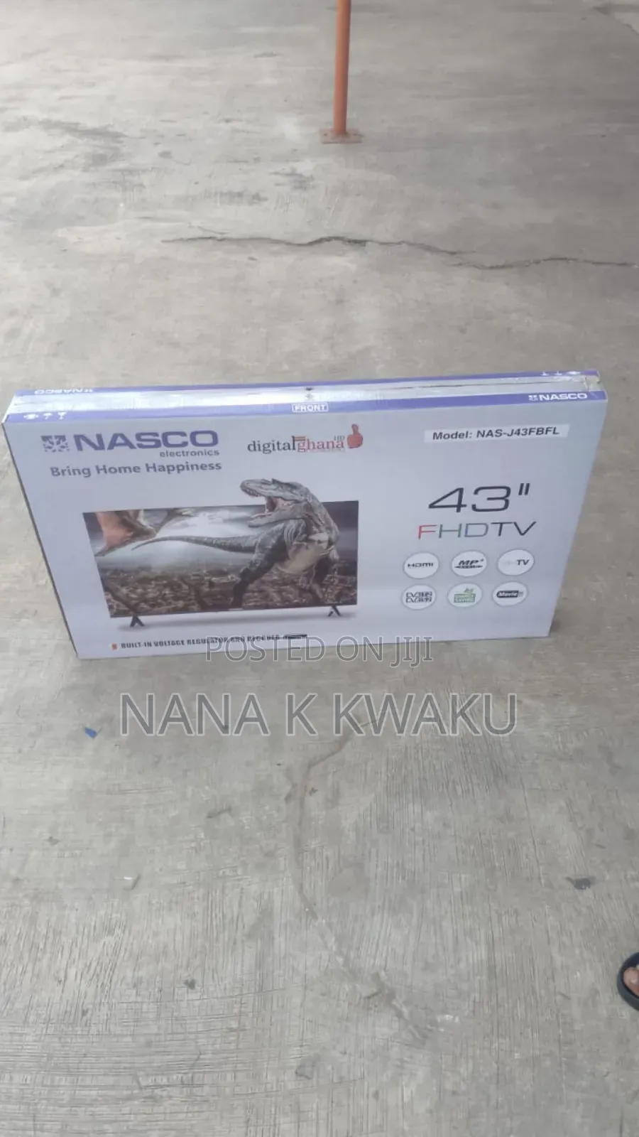 Usb Ports_nasco 43inches Digital Satellite Tv