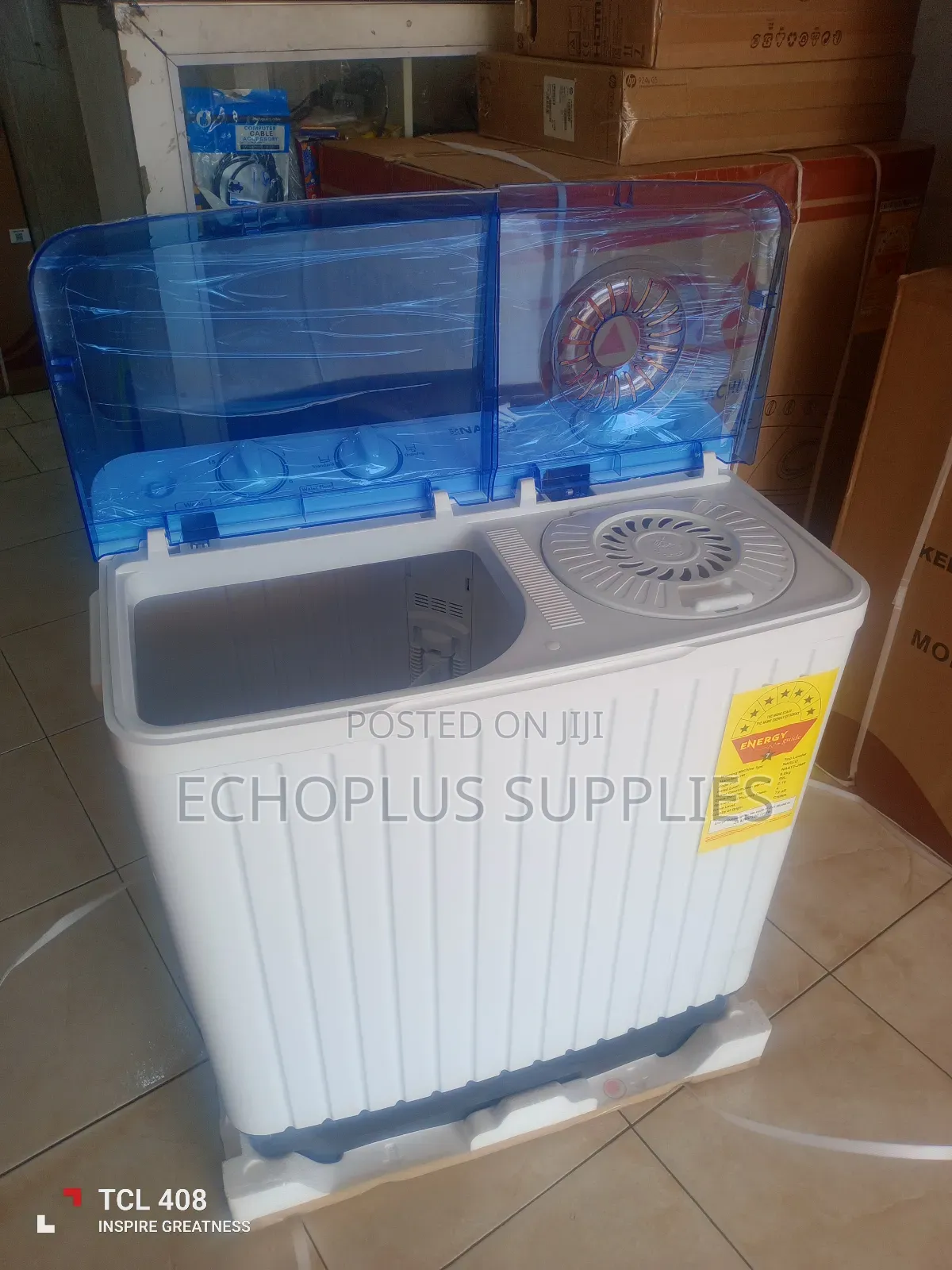Nasco 8kg Washing Machine Twin Tub