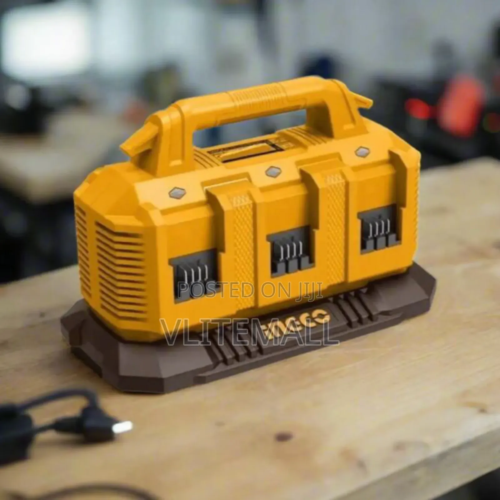 Ingco 6-port 20v 4.0ah Lithium -iob Battery Charger-fcl12064
