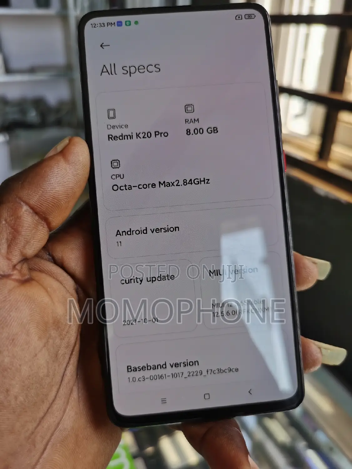 Xiaomi Redmi K20 Pro 256 GB Black