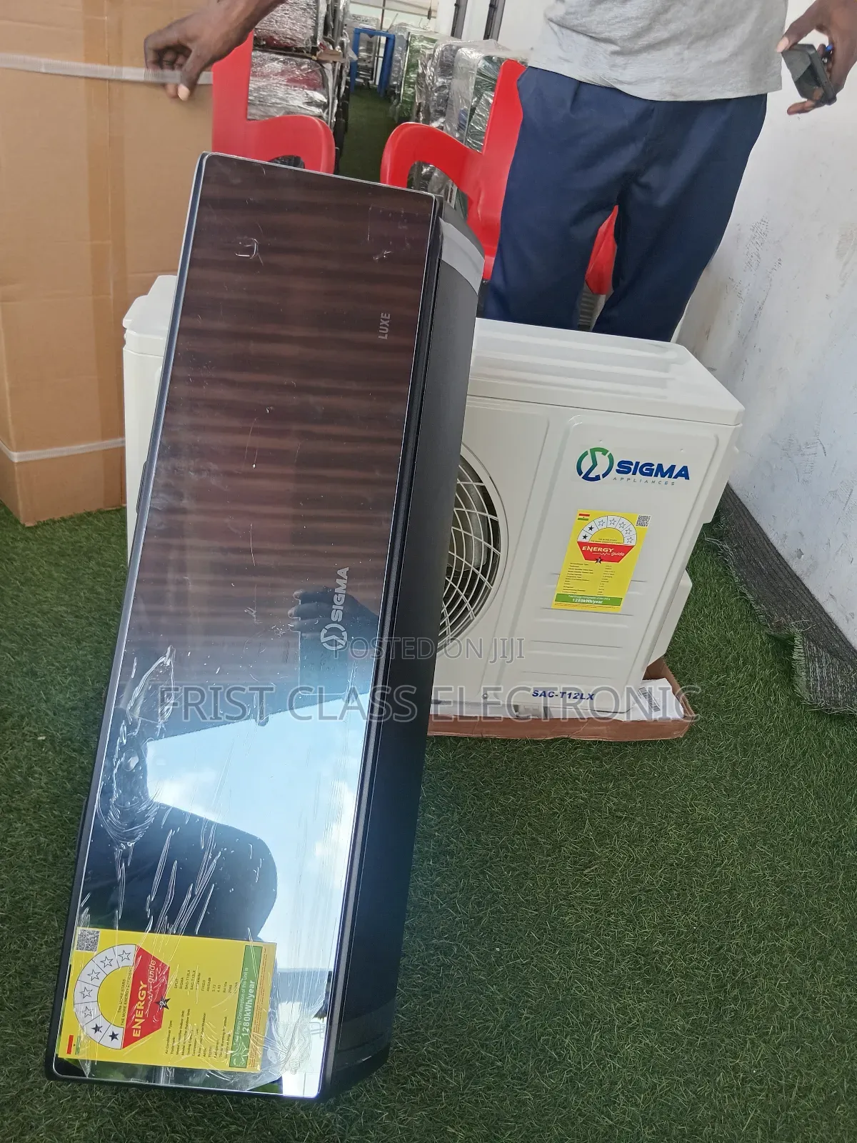 Sigma 1.5hp Mirror Ac – Modern Mirror Glass Finish