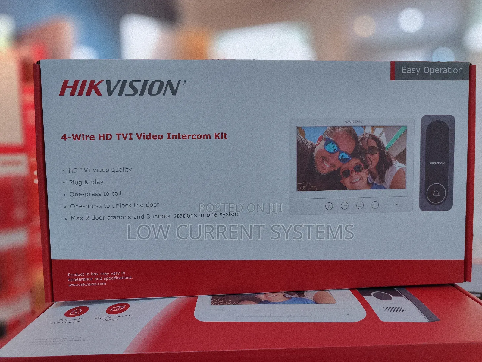 Hikvision Doorbell Analog Camera Ds-Kis203 Intercom