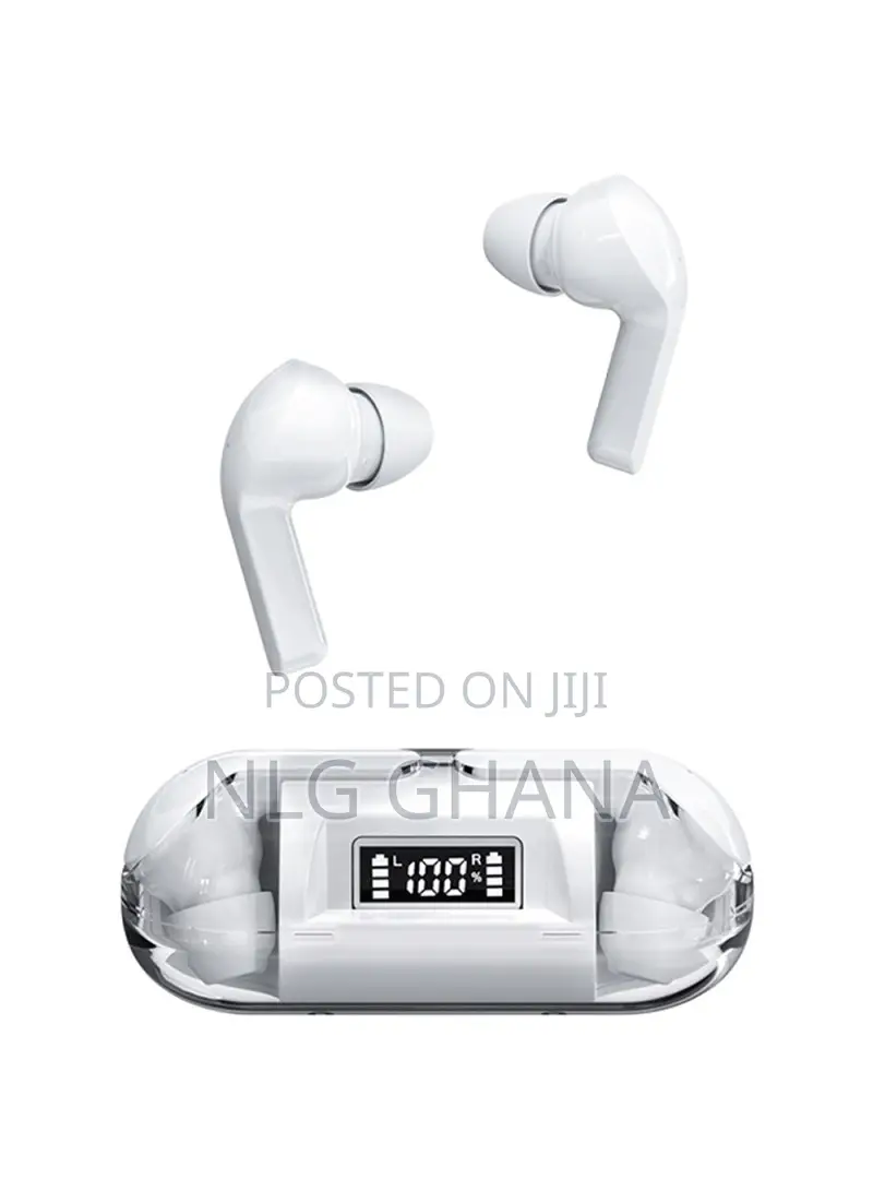Transparent Shell Semi-in-Ear Bluetooth Earphones Touch. Tvx6429