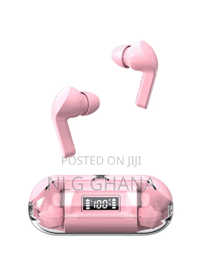 Transparent Shell Semi-in-Ear Bluetooth Earphones Touch. Tvx6429
