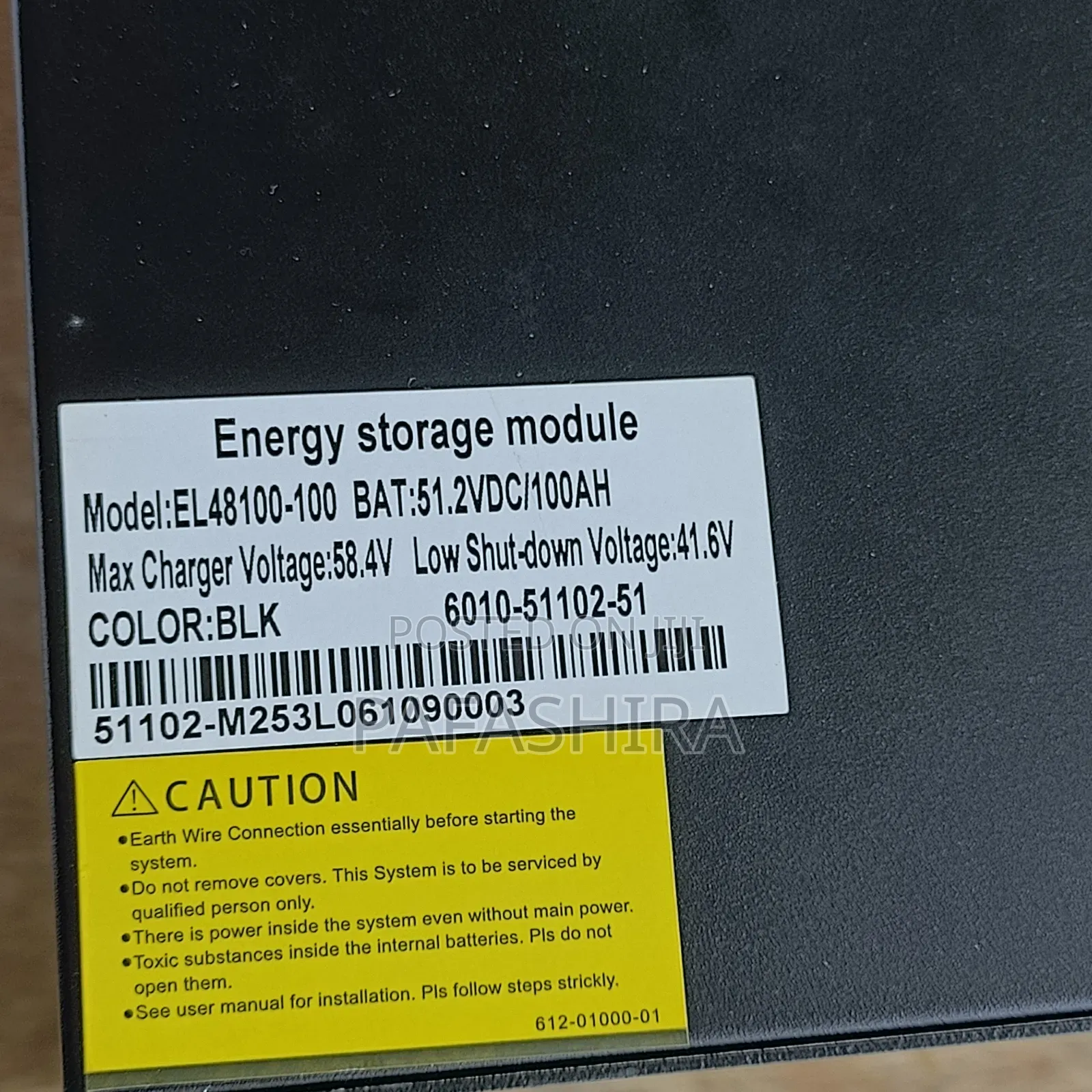 51.2v 100ah (5kwh) Zlpower Rackmount Lithium Battery