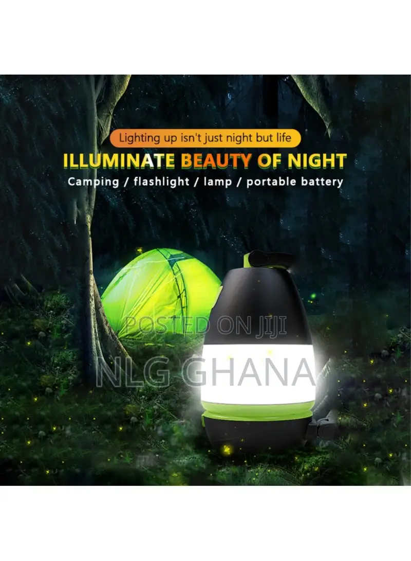 Multi-Function Led Tent Light Camping Usb Rechargeable. Tvx5458