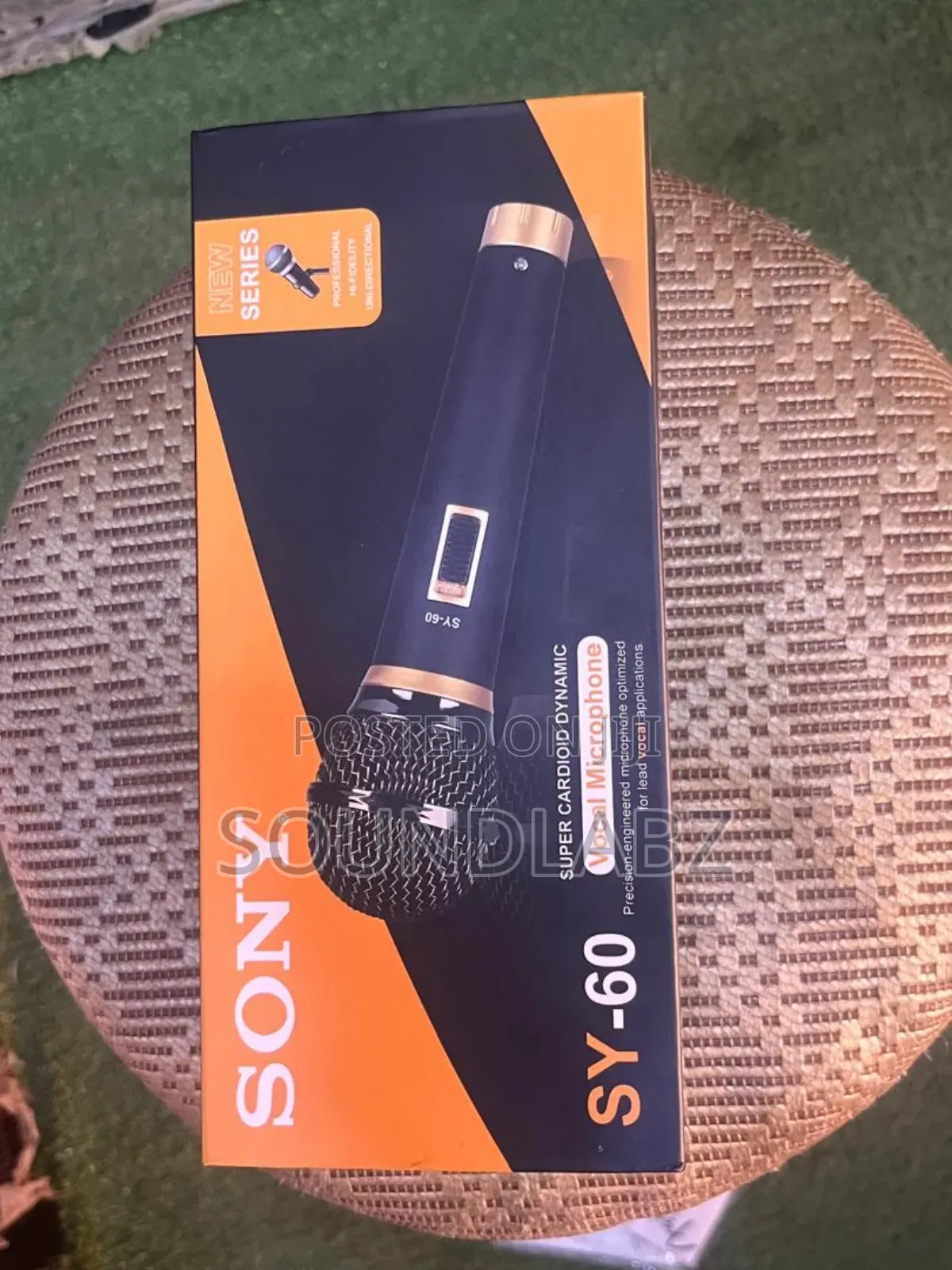 Sony Sy-60 Super Cardioid Dynamic Vocal Microphone.