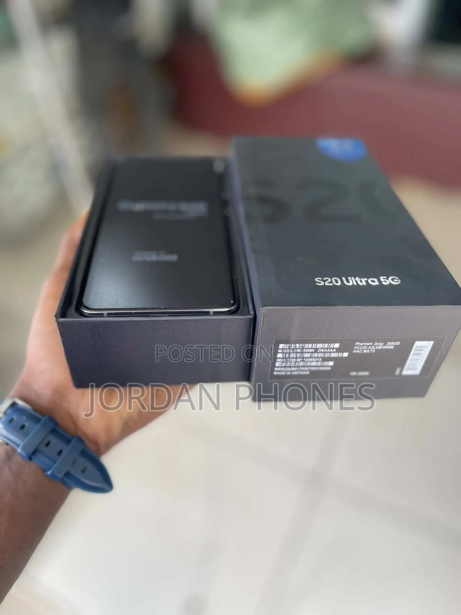 New Samsung Galaxy S20 Ultra 5G 256 GB Gray