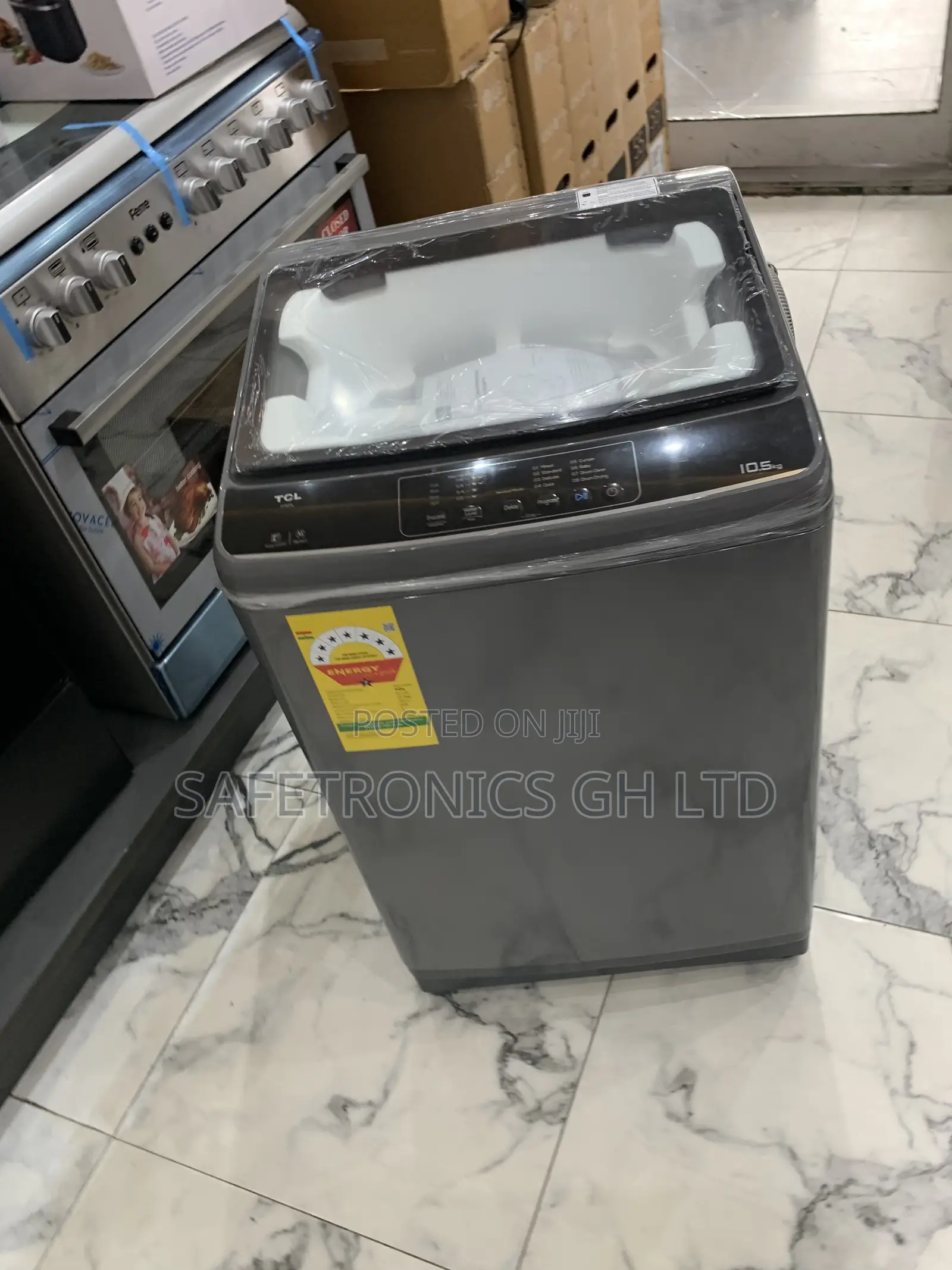 Available Best Grey TCL 11kg Fully Automatic Topload Washer