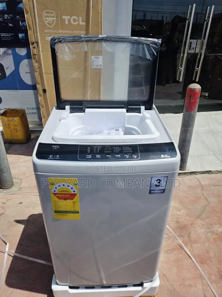 Fully Auto Top Loading TCL 8kg Washing Machine