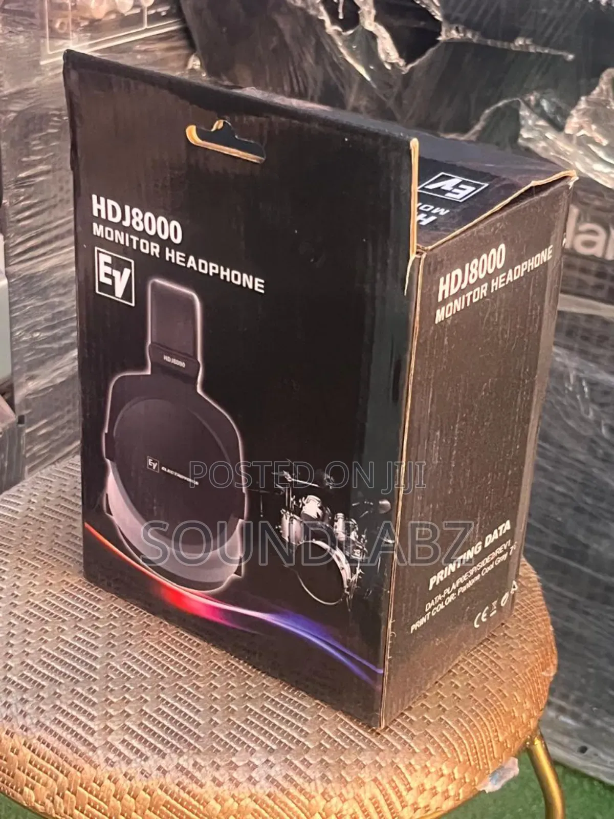 Electro-voice Ev Hdj8000 Monitor Headphones.