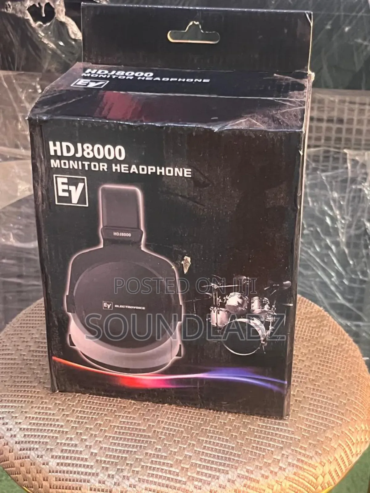 Electro-voice Ev Hdj8000 Monitor Headphones.
