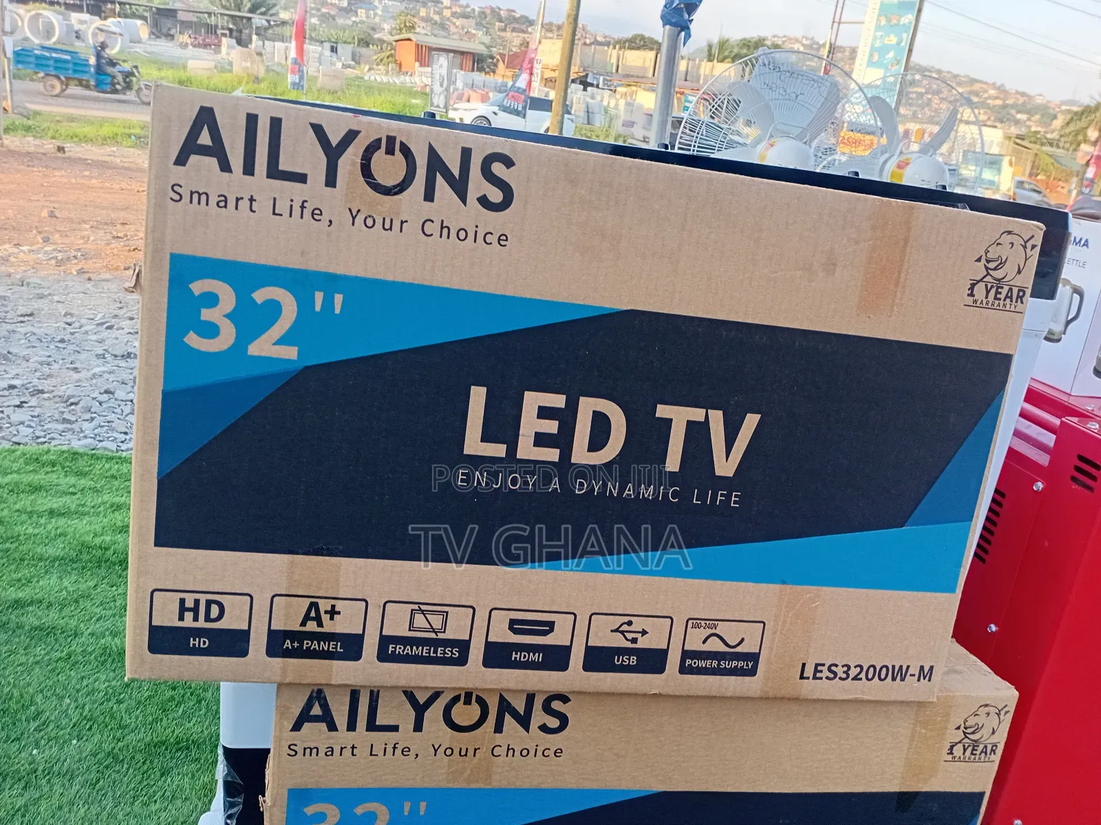 **Ailyson 32 Inches Led Digital Tv – Brilliant Clarity Style