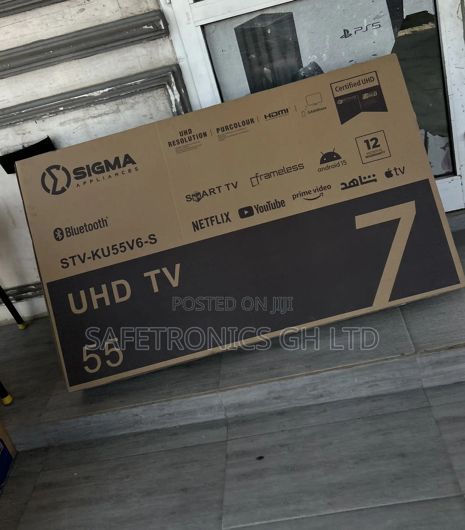 Super Good 55 Inch Smart Led Frameless Clear Digital Satellite