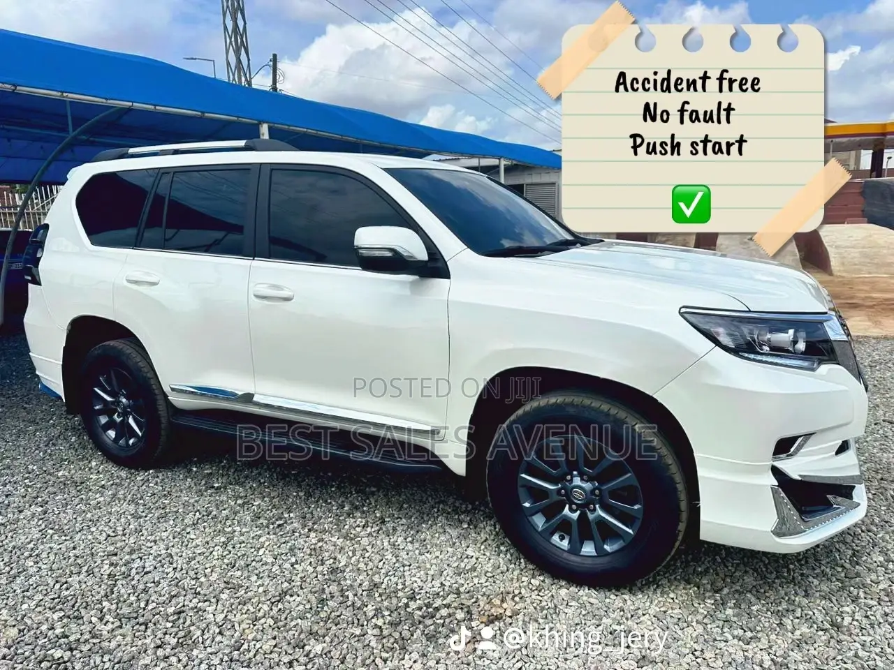 Toyota Land Cruiser Prado 2.8 2020 White