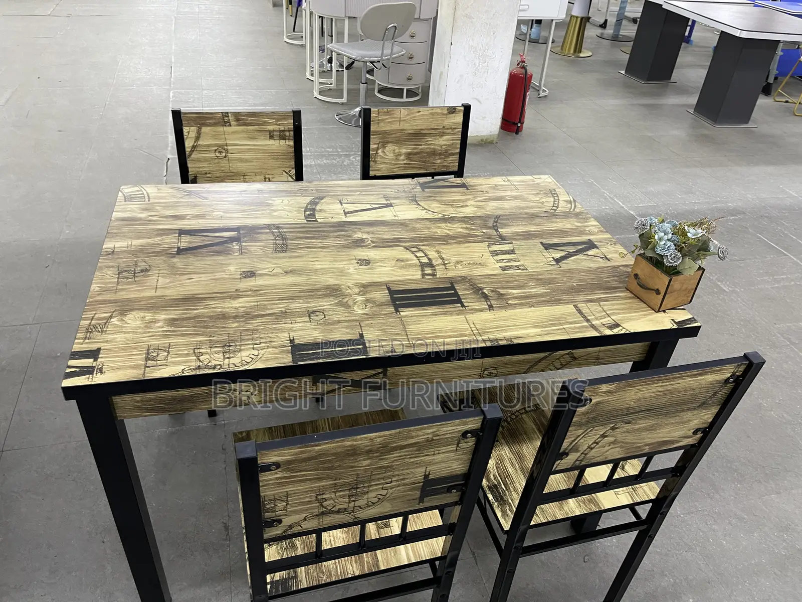 4 Seater Wooden Dining Table