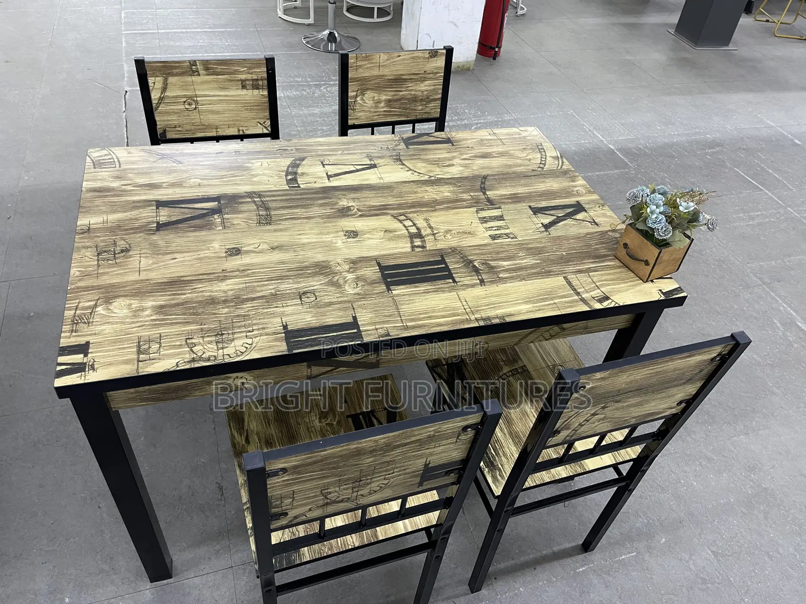 4 Seater Wooden Dining Table
