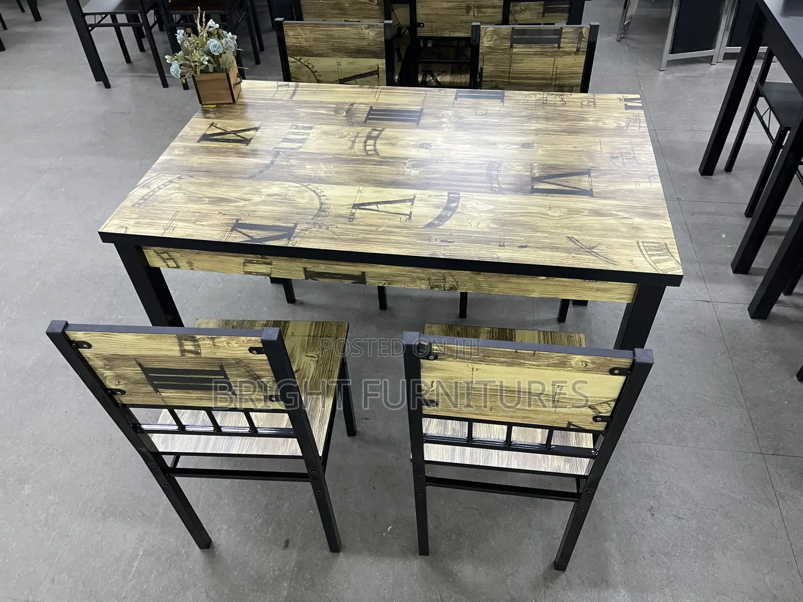 4 Seater Wooden Dining Table