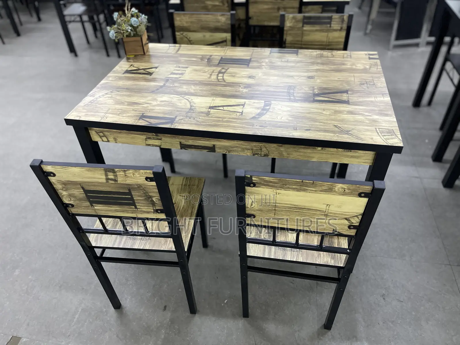 4 Seater Wooden Dining Table