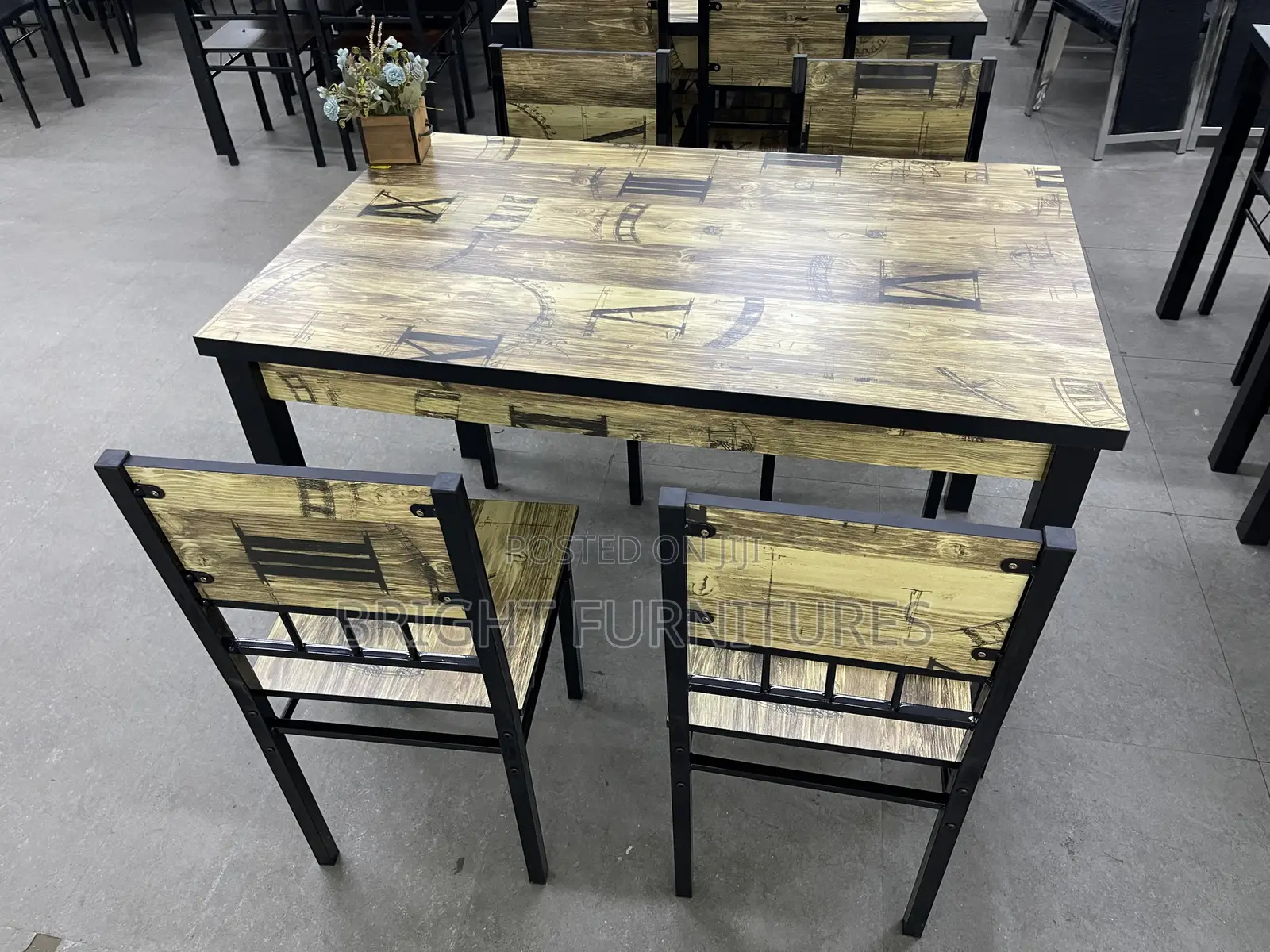 4 Seater Wooden Dining Table