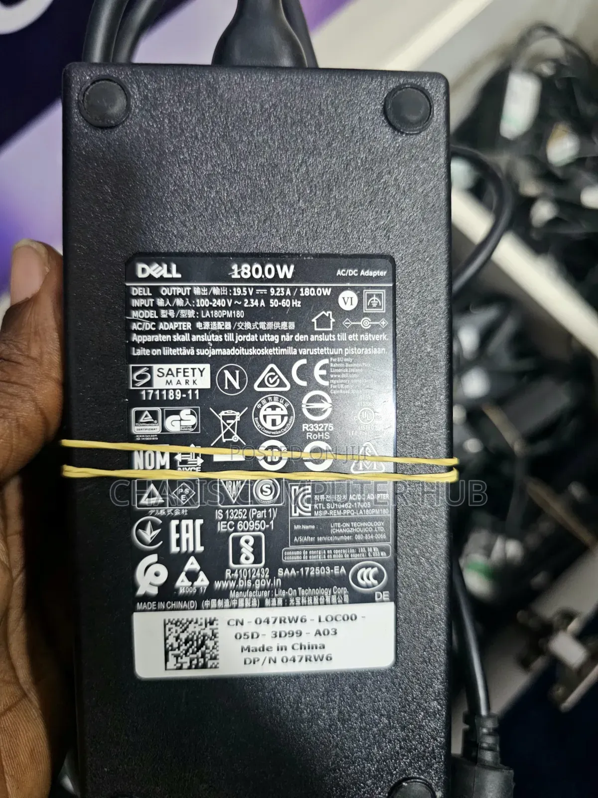 Dell 180 Watts Big Pin Charger