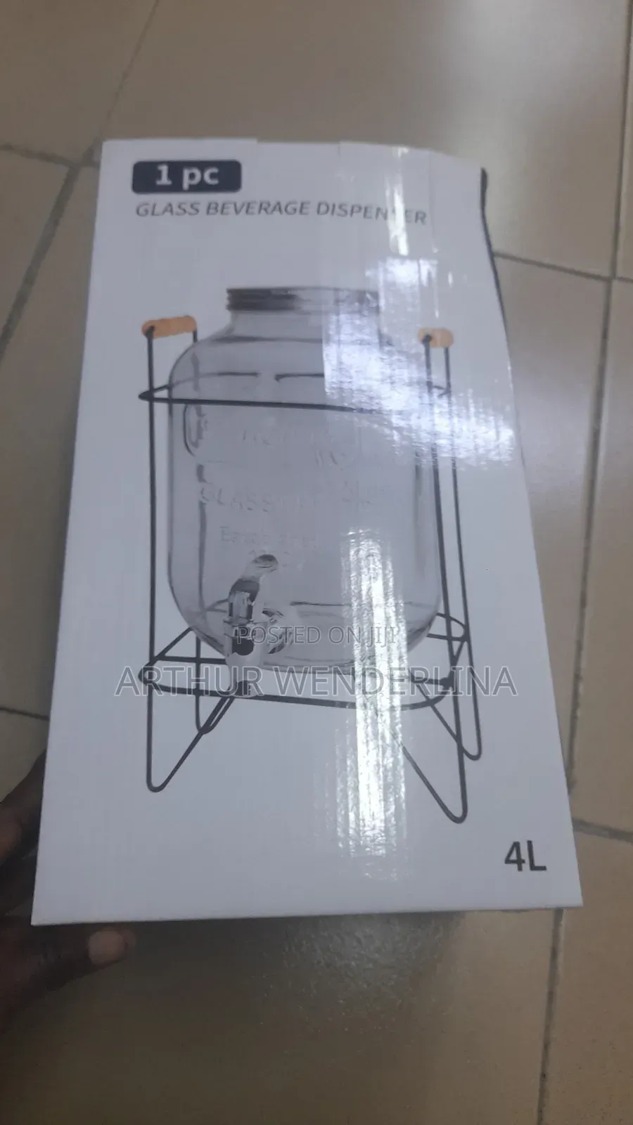 4 Liters Juice Dispenser With Stand