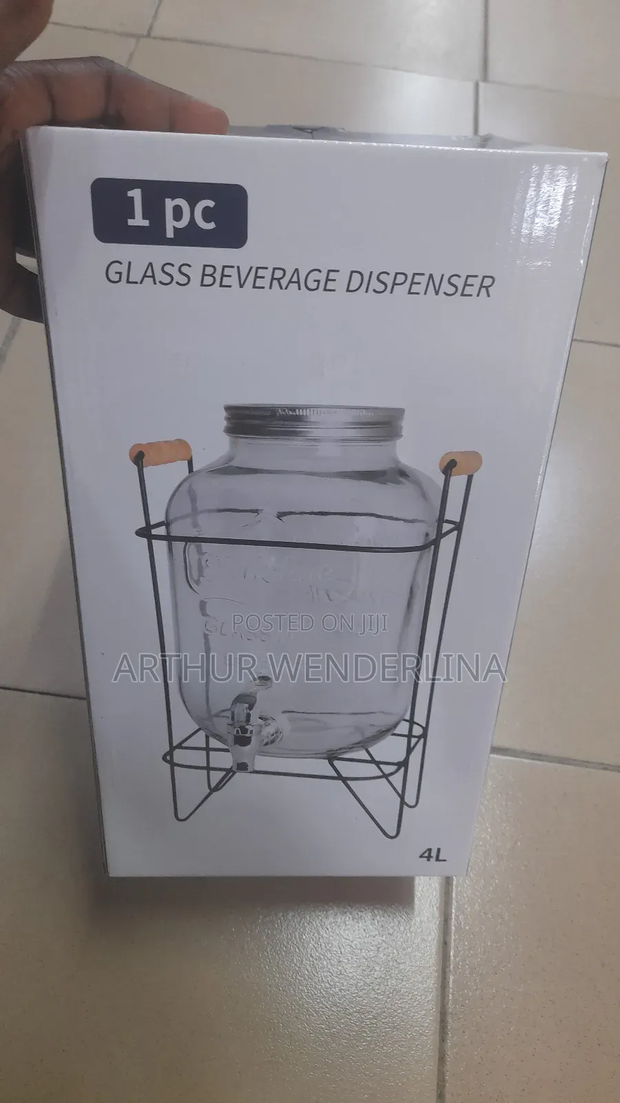 4 Liters Juice Dispenser With Stand