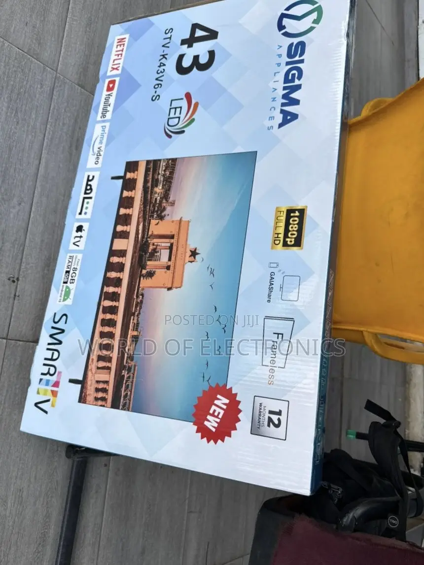 Icast Frameless Sigma 43 Inch Smart Digital FHD Led Tv