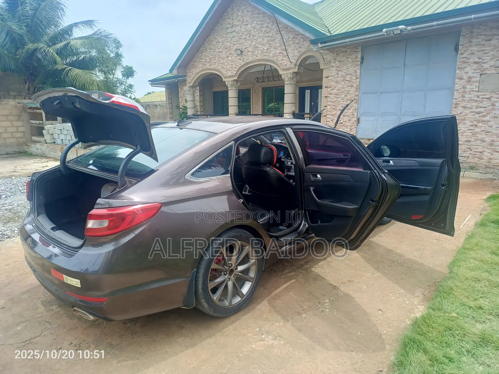 Hyundai Sonata 2015 Brown