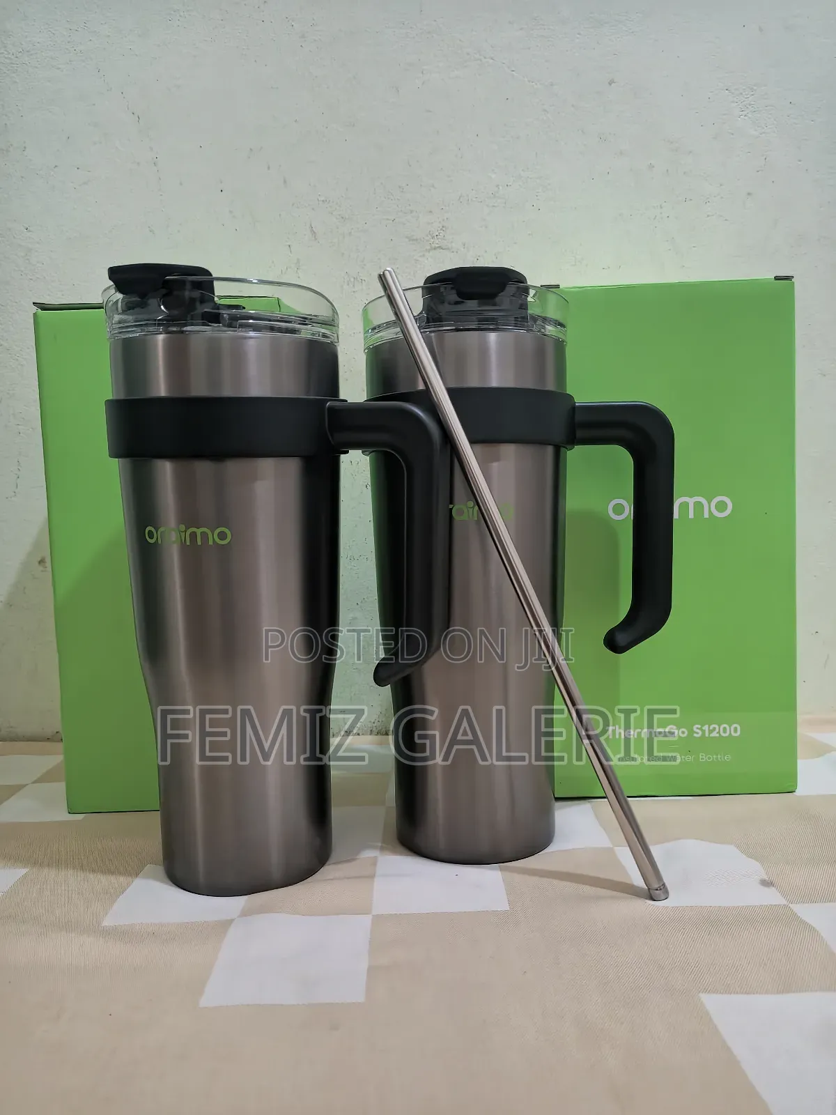 Oraimo Thermogo S1200 1.2l Extra Large Insulated Water Bottle
