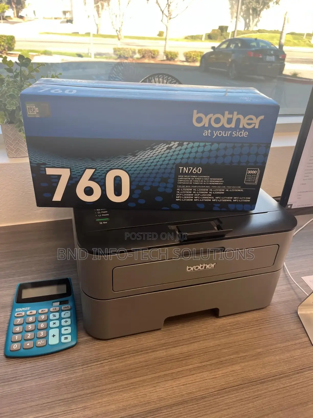 Brother Tn760 High Yield Black Toner Cartridge