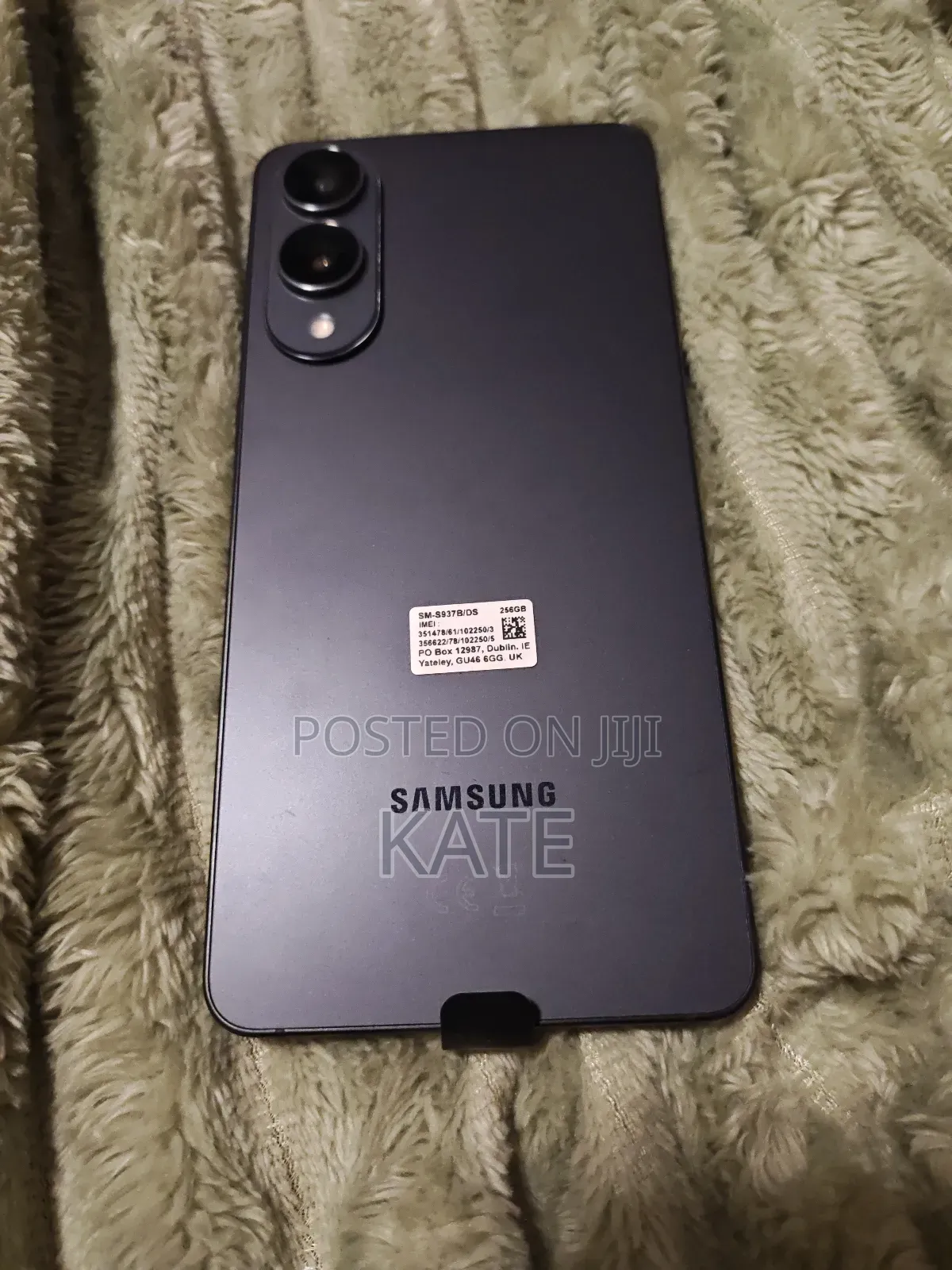 New Samsung Galaxy S25 Edge 256 GB Black