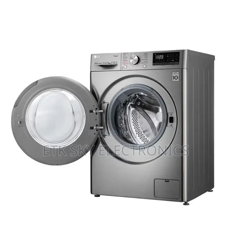 Lg F4v5rgp2t 10.5kg/7kg Front Load Washing Machine