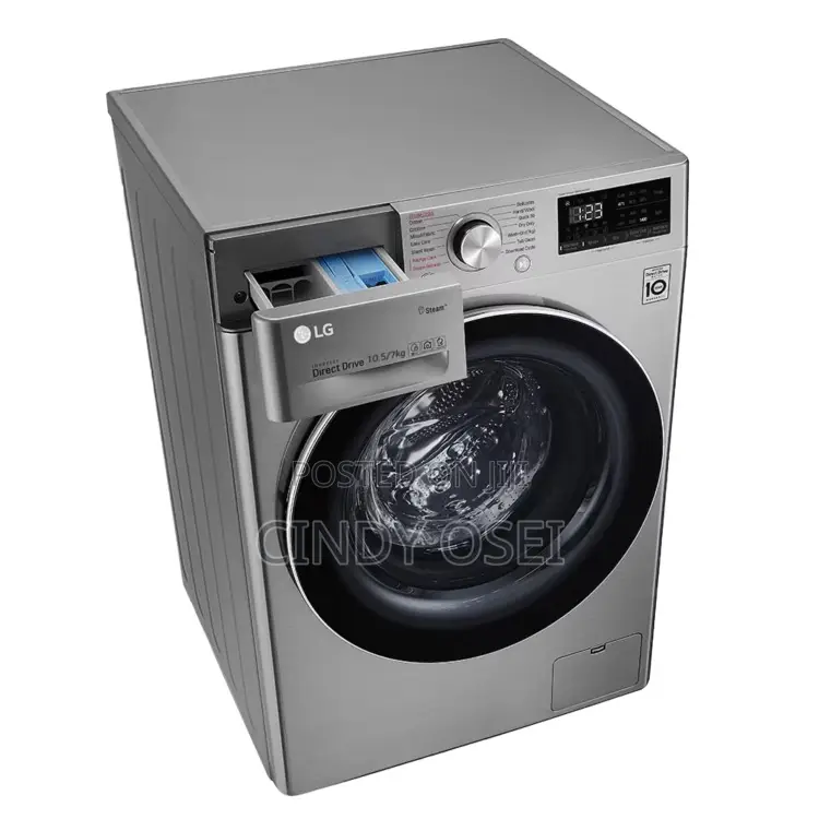 Lg F4v5rgp2t 10.5kg/7kg Front Load Washing Machine